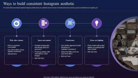 Ways To Build Consistent Instagram Aesthetic Digital Marketing To Boost Fin SS V