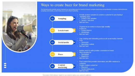 Ways To Create Buzz For Brand Marketing