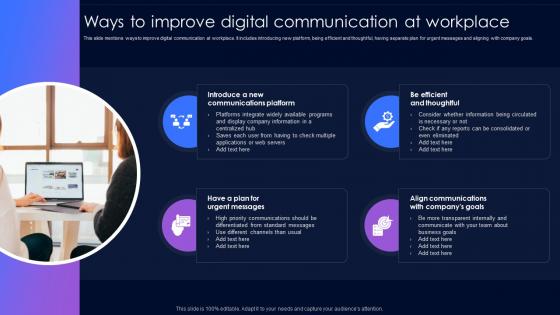 Ways To Improve Digital Communication At Workplace