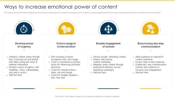 Ways To Increase Emotional Power Of Content Rebranding Retaining Brand
