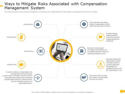 Ways to mitigate risks associated effective compensation management to increase employee morale