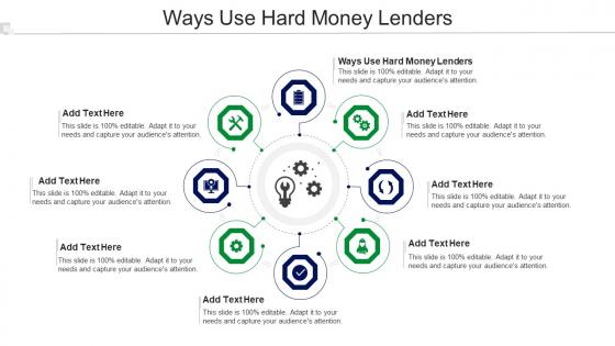 Ways Use Hard Money Lenders Ppt Powerpoint Presentation Slides Picture Cpb