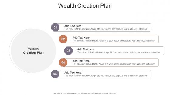 Wealth Creation Plan In Powerpoint And Google Slides Cpb