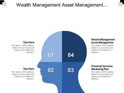 Wealth management asset management financial services marketing plan cpb