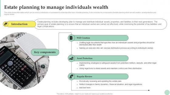 Wealth Management Estate Planning To Manage Individuals Wealth Fin SS