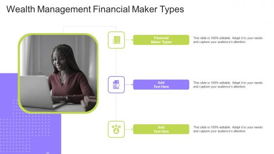 Wealth Management Financial Maker Types In Powerpoint And Google Slides Cpb