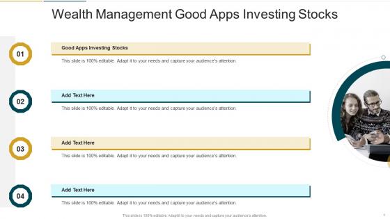 Wealth Management Good Apps Investing Stocks In Powerpoint And Google Slides Cpb