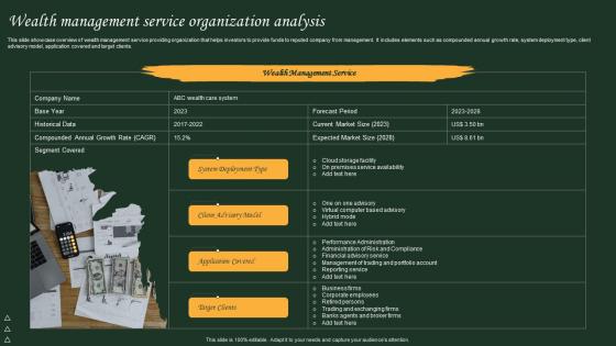 Wealth Management Service Organization Analysis