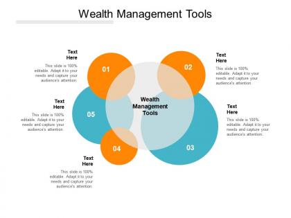 Wealth management tools ppt powerpoint presentation professional background image cpb