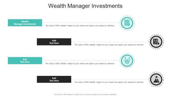 Wealth Manager Investments In Powerpoint And Google Slides Cpb