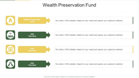 Wealth Preservation Fund In Powerpoint And Google Slides Cpb