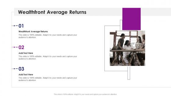 Wealthfront Average Returns In Powerpoint And Google Slides Cpb