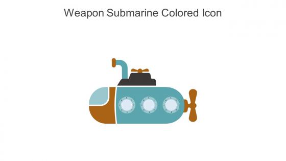 Weapon Submarine Colored Icon In Powerpoint Pptx Png And Editable Eps Format