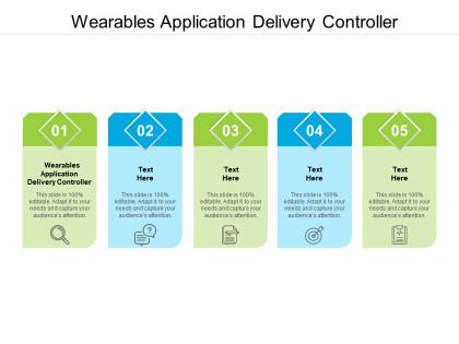 Wearables application delivery controller ppt powerpoint presentation infographic template ideas cpb