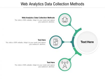 Web analytics data collection methods ppt powerpoint presentation show diagrams cpb