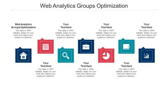 Web analytics groups optimization ppt powerpoint presentation styles example file cpb