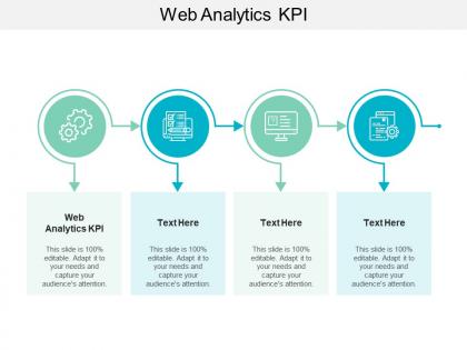 Web analytics kpi ppt powerpoint presentation inspiration layouts cpb