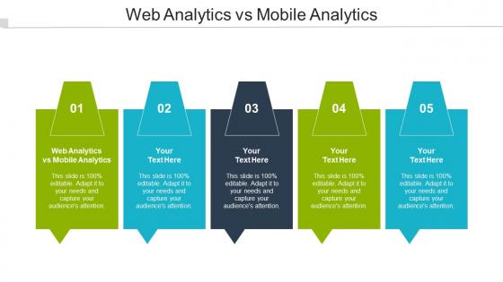 Web Analytics Vs Mobile Analytics Ppt Powerpoint Presentation Infographic Cpb