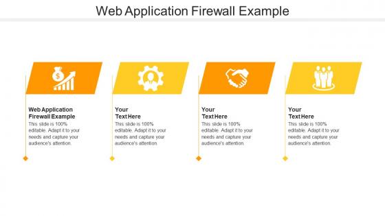 Web application firewall example ppt powerpoint presentation styles background image cpb