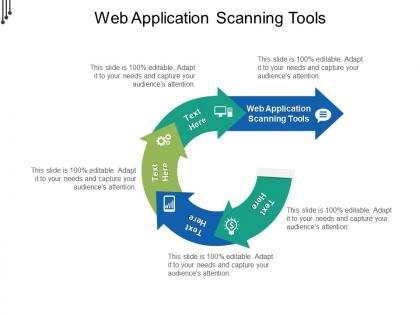 Web application scanning tools ppt powerpoint presentation model graphic tips cpb