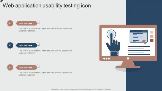 Web Application Usability Testing Icon