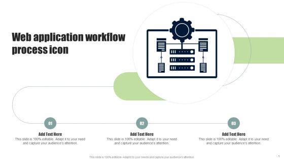 Web Application Workflow Process Icon
