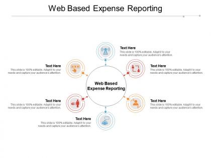 Web based expense reporting ppt powerpoint presentation file ideas cpb