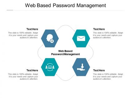 Web based password management ppt powerpoint presentation gallery example cpb