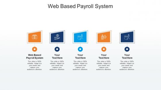Web based payroll system ppt powerpoint presentation infographic template templates cpb