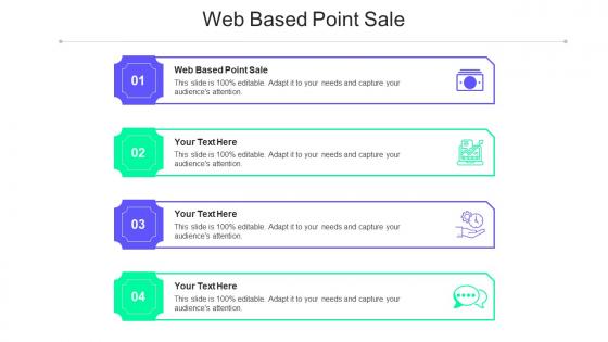 Web Based Point Sale Ppt Powerpoint Presentation Summary Display Cpb