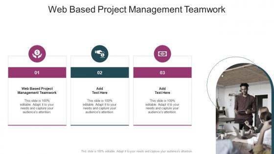 Web Based Project Management Teamwork In Powerpoint And Google Slides Cpb
