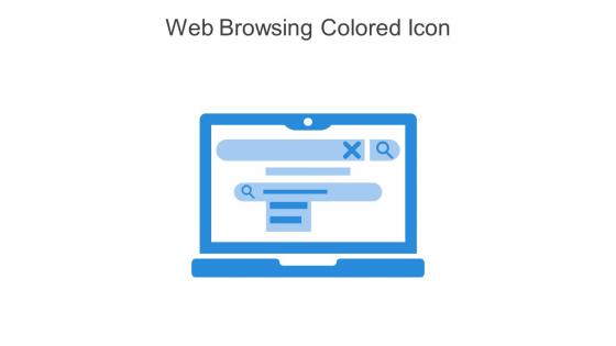 Web Browsing Colored Icon In Powerpoint Pptx Png And Editable Eps Format