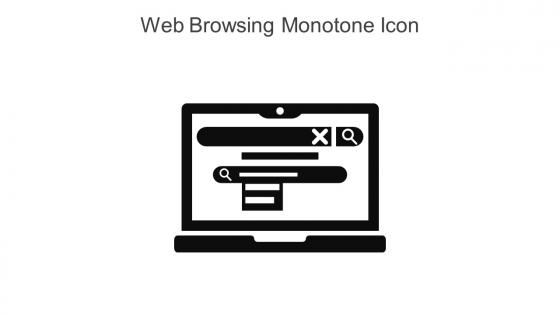 Web Browsing Monotone Icon In Powerpoint Pptx Png And Editable Eps Format