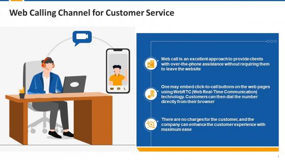 Web Calling Channel For Customer Service Edu Ppt