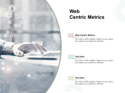 Web centric metrics ppt powerpoint presentation infographics show cpb