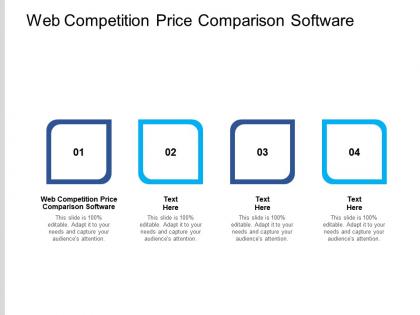 Web competition price comparison software ppt powerpoint presentation styles graphics cpb