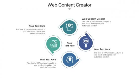 Web content creator ppt powerpoint presentation summary information cpb