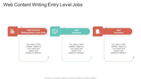 Web Content Writing Entry Level Jobs In Powerpoint And Google Slides Cpb