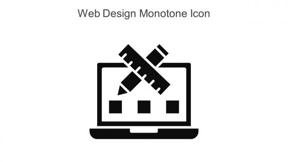 Web Design Monotone Icon In Powerpoint Pptx Png And Editable Eps Format