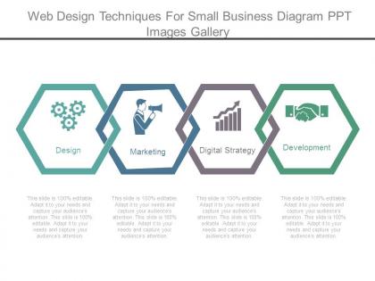 Web design techniques for small business diagram ppt images gallery
