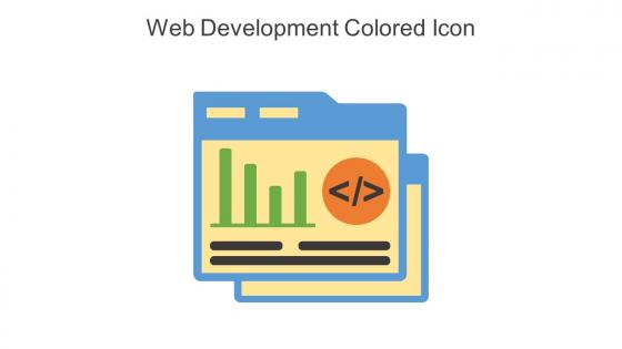Web Development Colored Icon In Powerpoint Pptx Png And Editable Eps Format