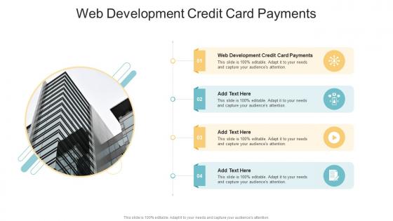 Web Development Credit Card Payments In Powerpoint And Google Slides Cpb