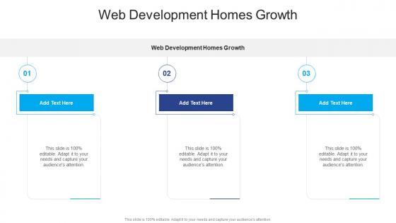 Web Development Homes Growth In Powerpoint And Google Slides Cpb