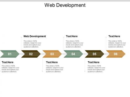 Web development ppt powerpoint presentation show slides cpb