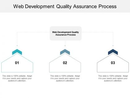 Web development quality assurance process ppt powerpoint presentation model styles cpb