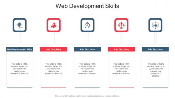 Web Development Skills In Powerpoint And Google Slides Cpb