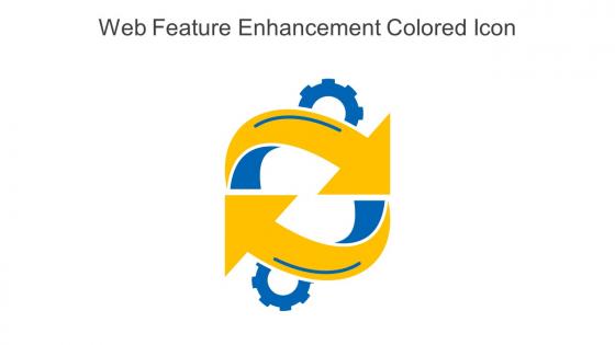 Web Feature Enhancement Colored Icon In Powerpoint Pptx Png And Editable Eps Format