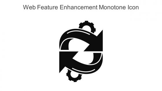 Web Feature Enhancement Monotone Icon In Powerpoint Pptx Png And Editable Eps Format