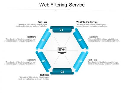 Web filtering service ppt powerpoint presentation show slides cpb