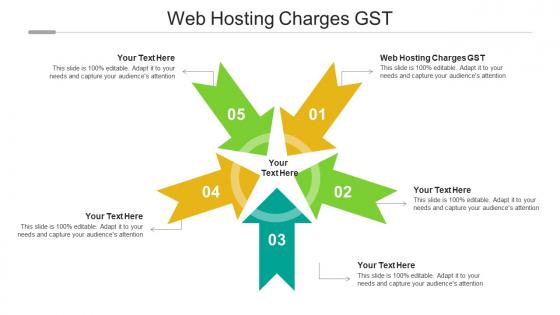 Web hosting charges gst ppt powerpoint presentation slides icon cpb